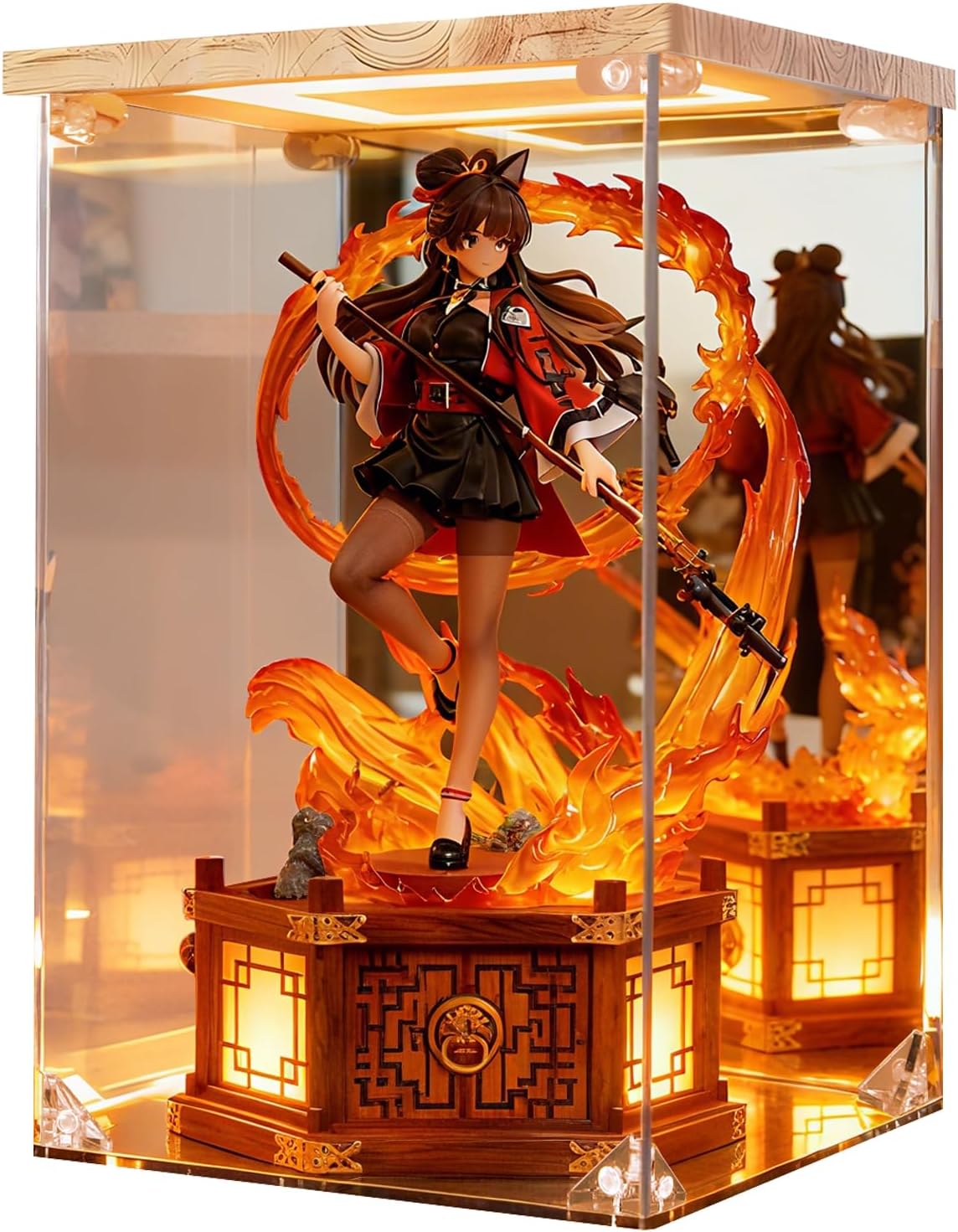 フィギュアケース サイズ：20×20×30cm（幅×奥行×高さ）