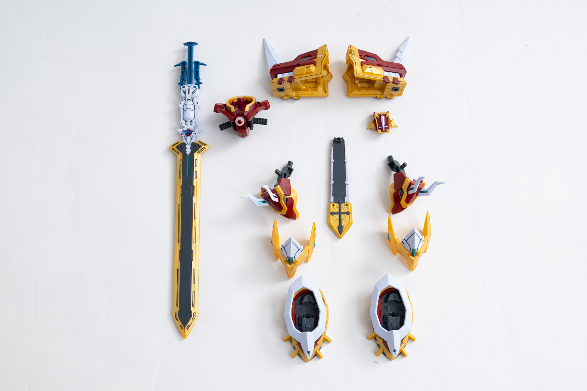 続けてゼロアームズ:オロチを組み立てていく。こちらもかなりのパーツ量になっている。
