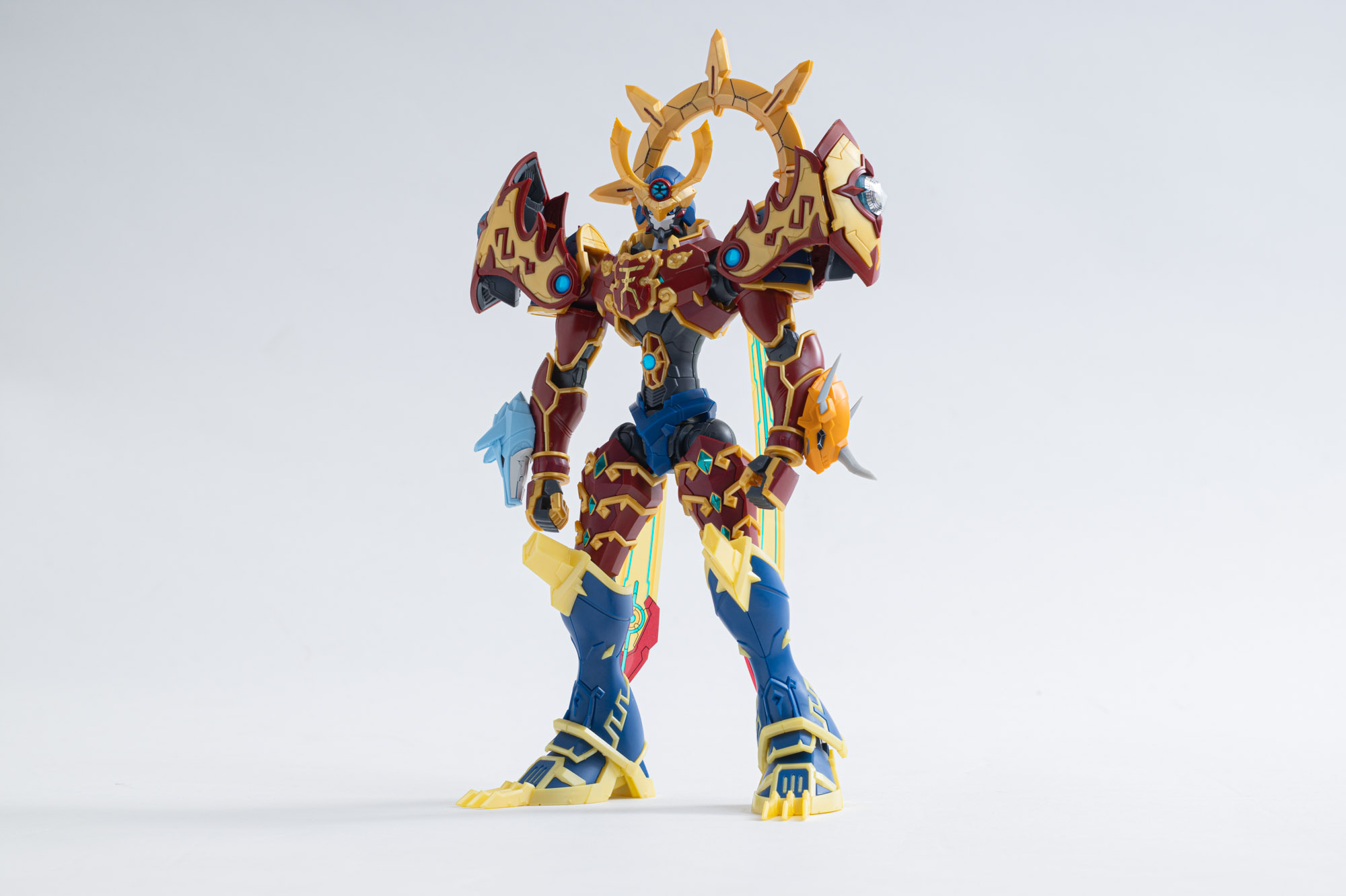最後にスサノオモンのシンボルを組み合わせて完成。ゼロアームズ:オロチ完成後に詳細を見ていく。
