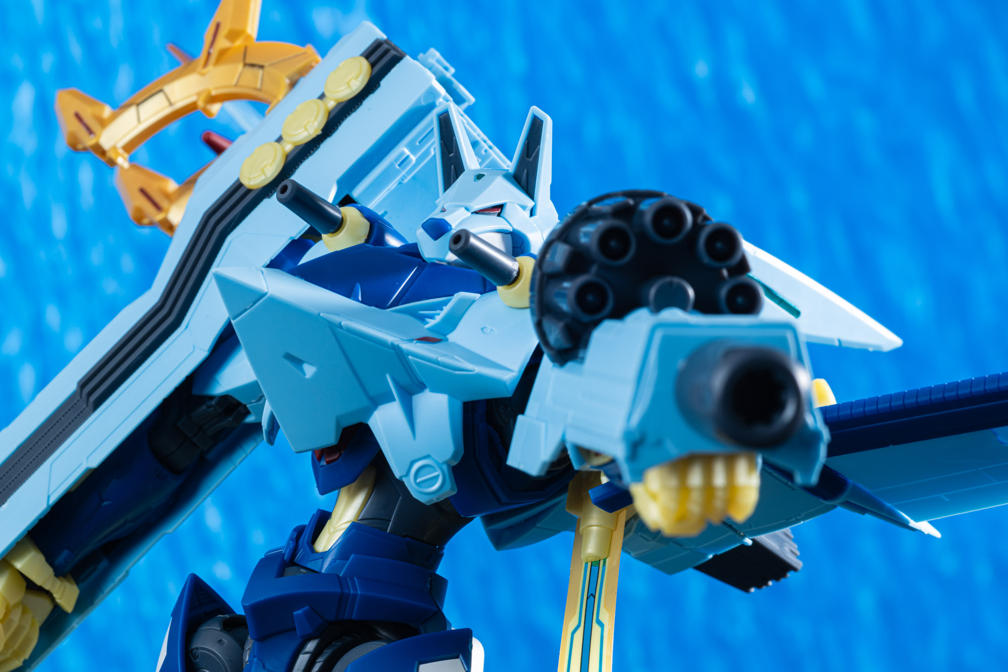 武器の威圧感がすさまじい。