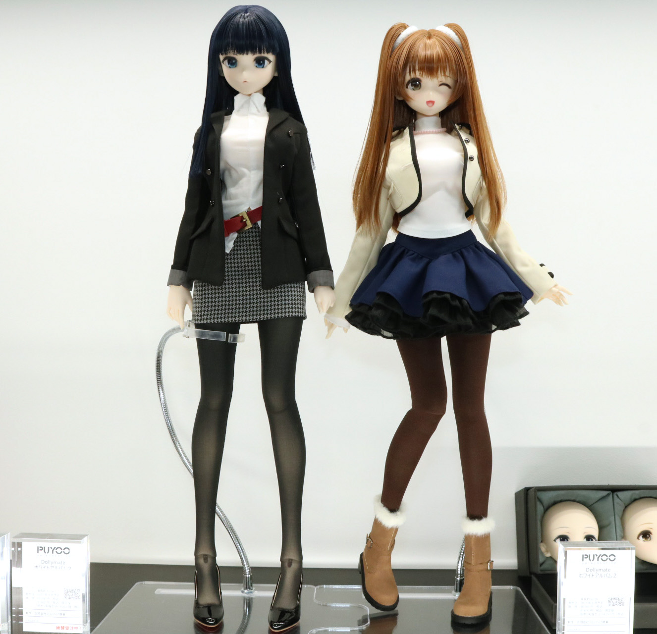 本商品は別売りの「Dollymate ホワイトアルバム2 【小木曽雪菜】」および「Dollymate ホワイトアルバム2 【冬馬かずさ】」、または1/3スケールに対応したドール服です