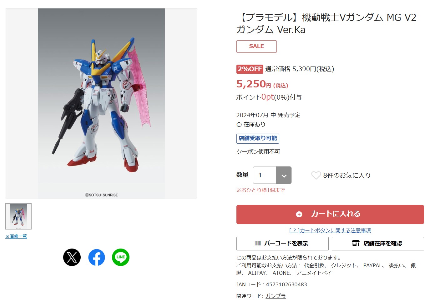 9月15日12時ごろの販売状況