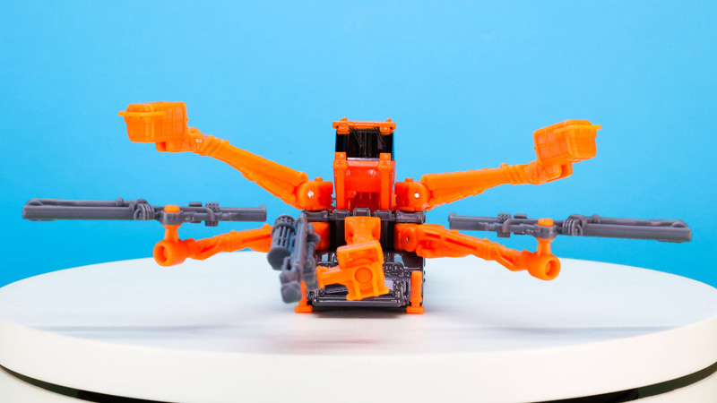 見た目はまるっきりロボット！