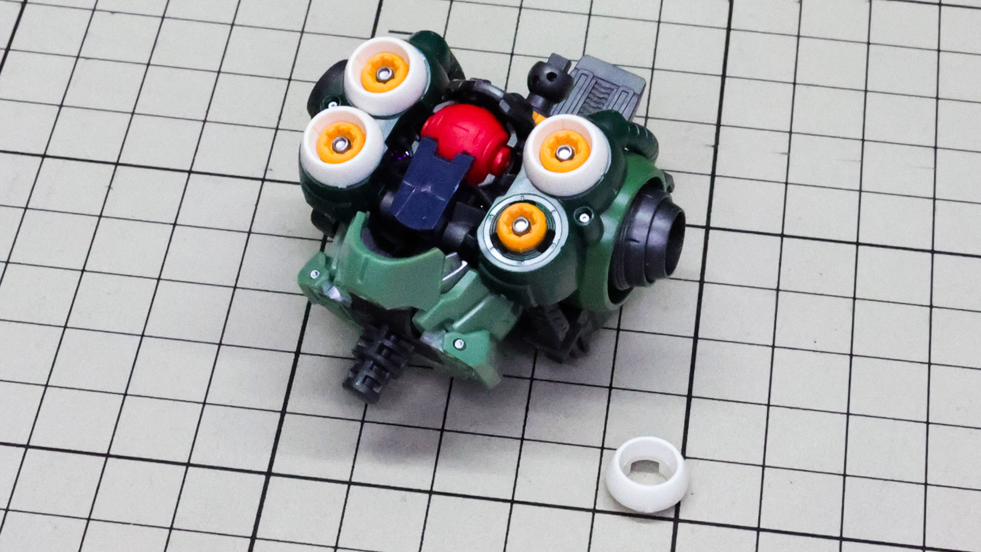 見たらテンションが上がるディテール！組んでいる最中にまじまじと見て欲しい部分です