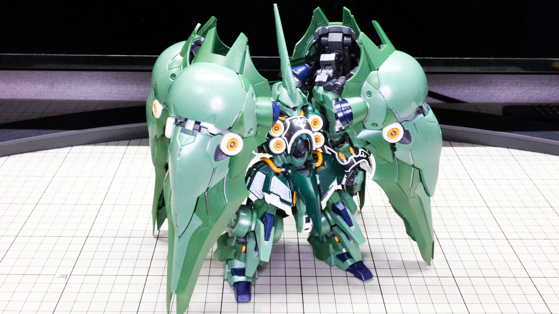 完成した「MGSD クシャトリヤ」。すごいボリュームでした！