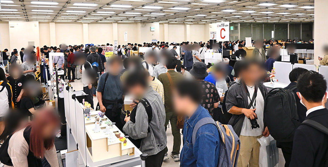 過去開催の「当日版権ディーラー」ブースの様子