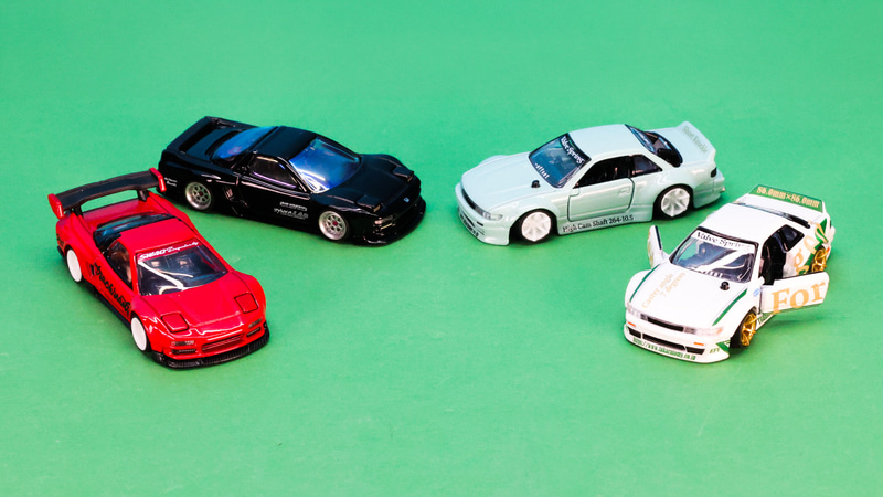左：ホンダ NSX／右：日産 シルビア