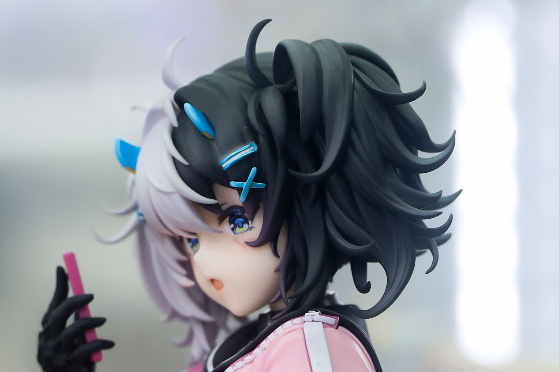 大きな瞳もしっかり再現されている