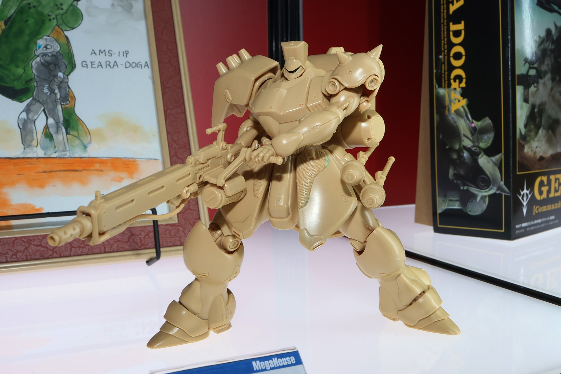 「VAKIT ギラ・ドーガ（隊長機）」の未塗装サンプル