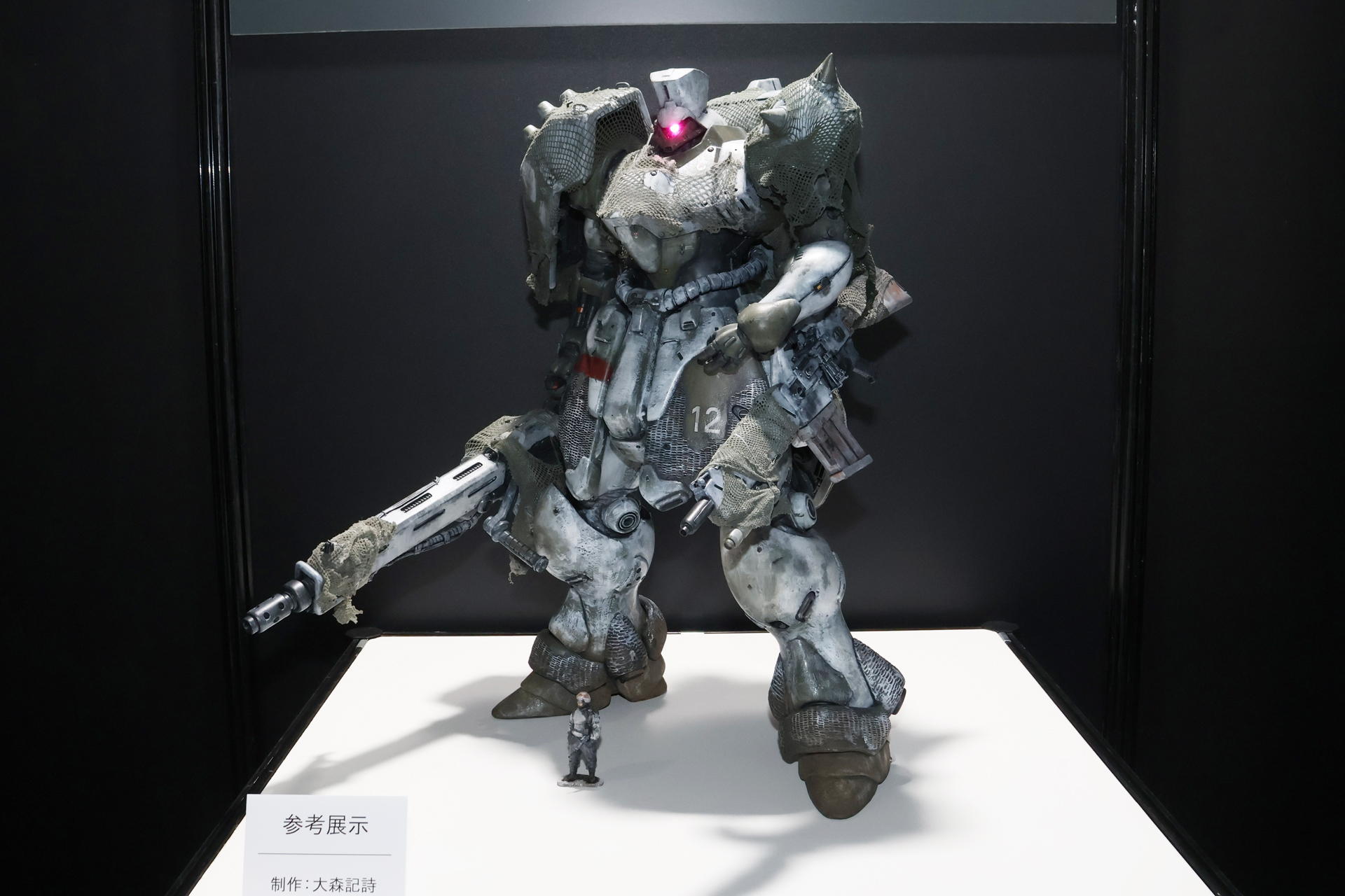 大森記詩氏による、ギラ・ドーガ隊長機の大型作例