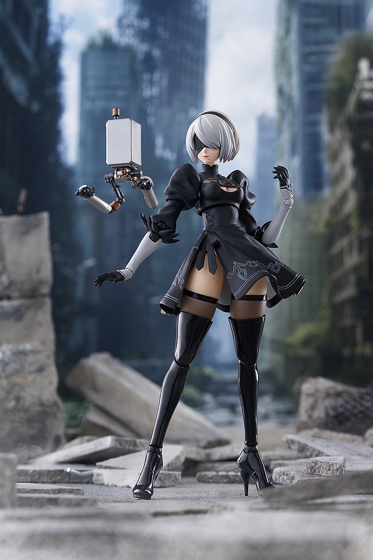 グッドスマイルカンパニー公式ショップ特典「『NieR:Automata Ver1.1a』ロゴ入りLサイズfigma台座」