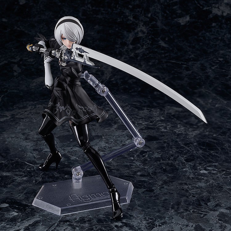 グッドスマイルカンパニー公式ショップ特典「『NieR:Automata Ver1.1a』ロゴ入りLサイズfigma台座」