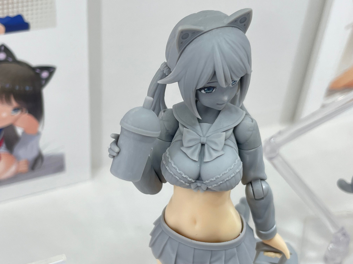 PLAMAX GP-13 セーラー服コスプレ娘 もえこ／PLAMAX GP-14 セーラー服コスプレ娘 ぎゃる乃