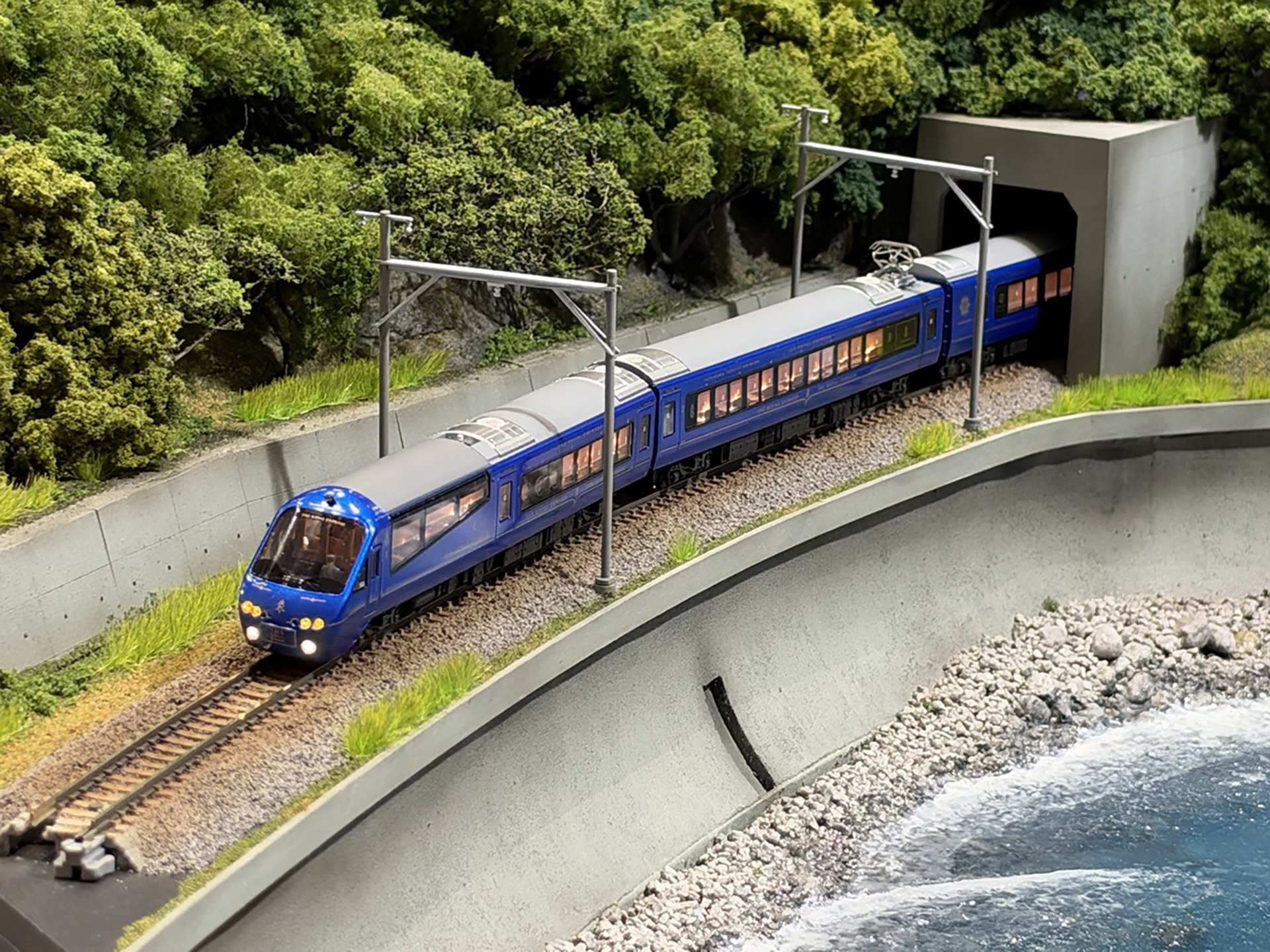 THE ROYAL EXPRESSを使ったジオラマ展示