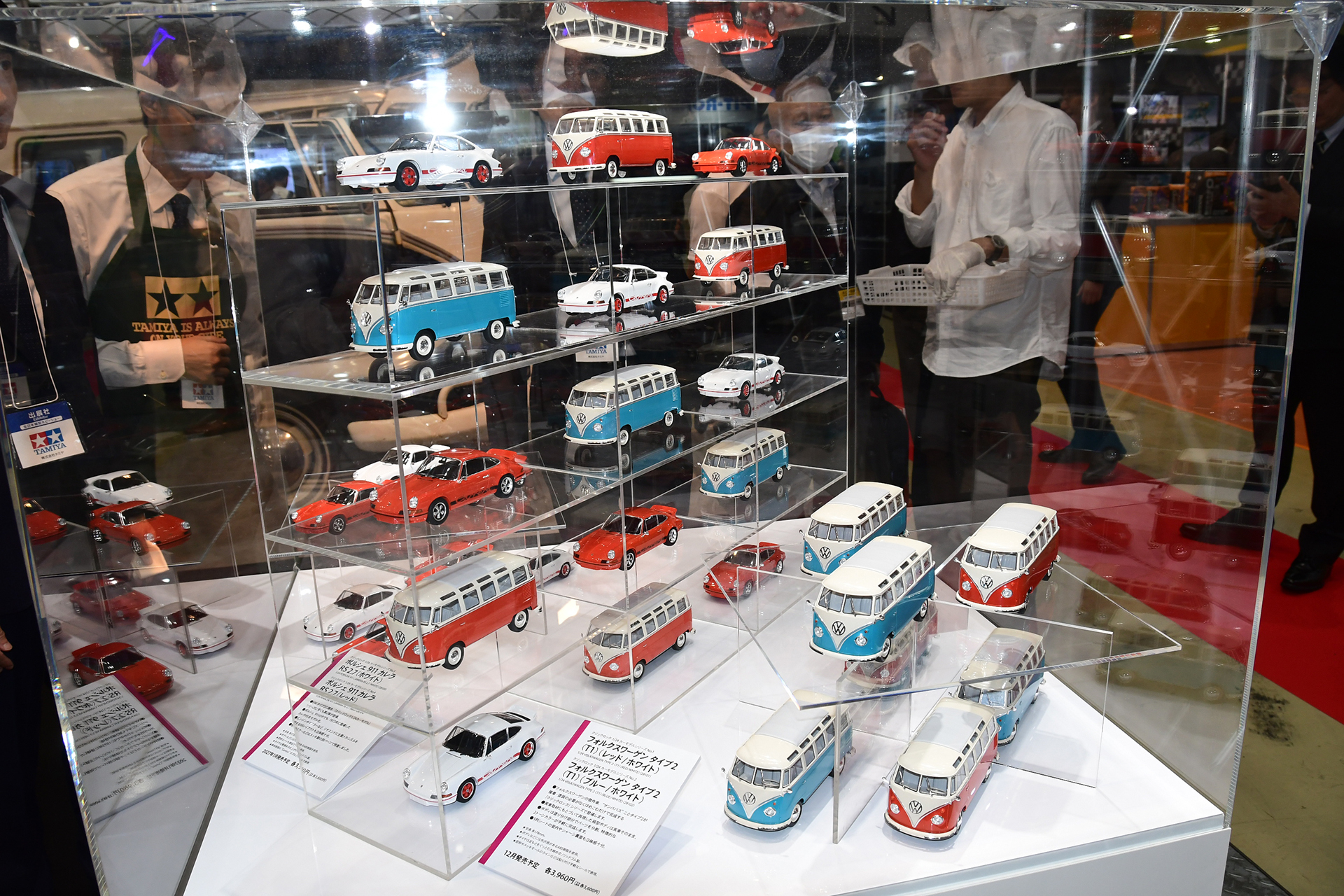 会場では完成品を多く展示