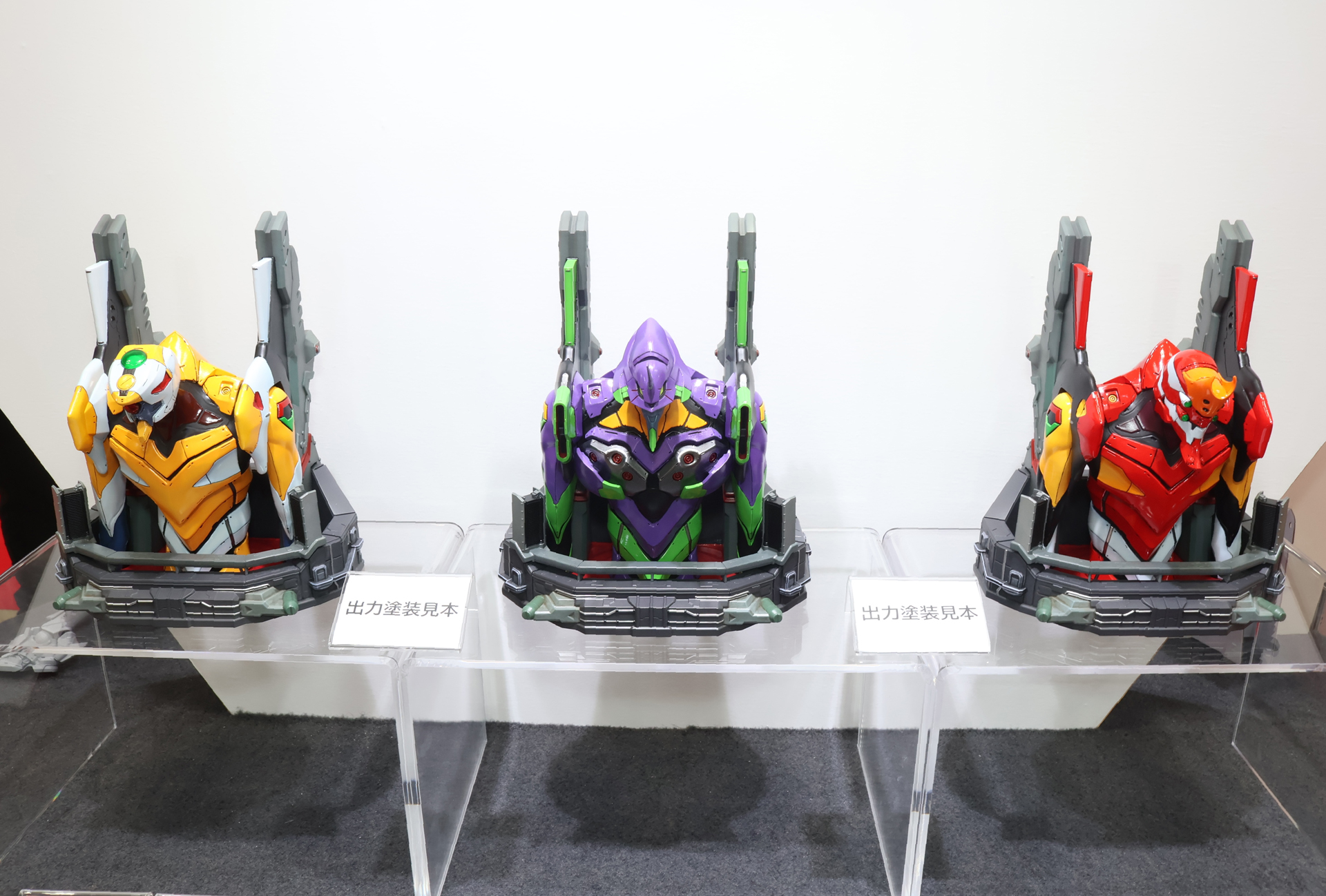 「BUILD ART MASTERLINE エヴァンゲリオン バスト」。発売日、価格は未定。2027年春予約開始予定