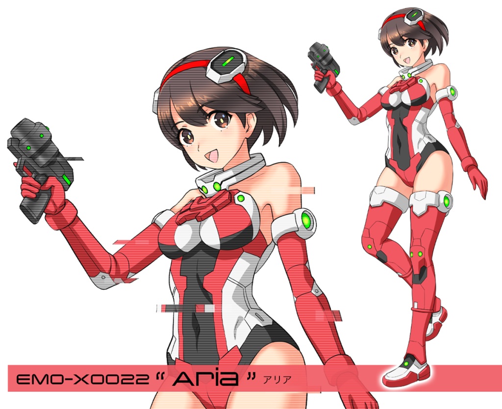 「A.S.G. ガールズ EMO-X0022 “アリア”」