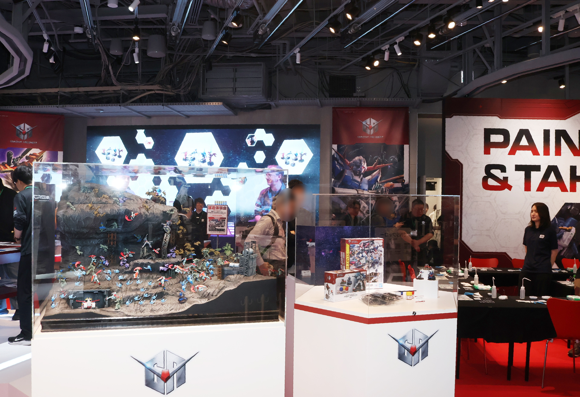 「『GUNDAM ASSEMBLE』グローバルローンチツアーin渋谷」会場