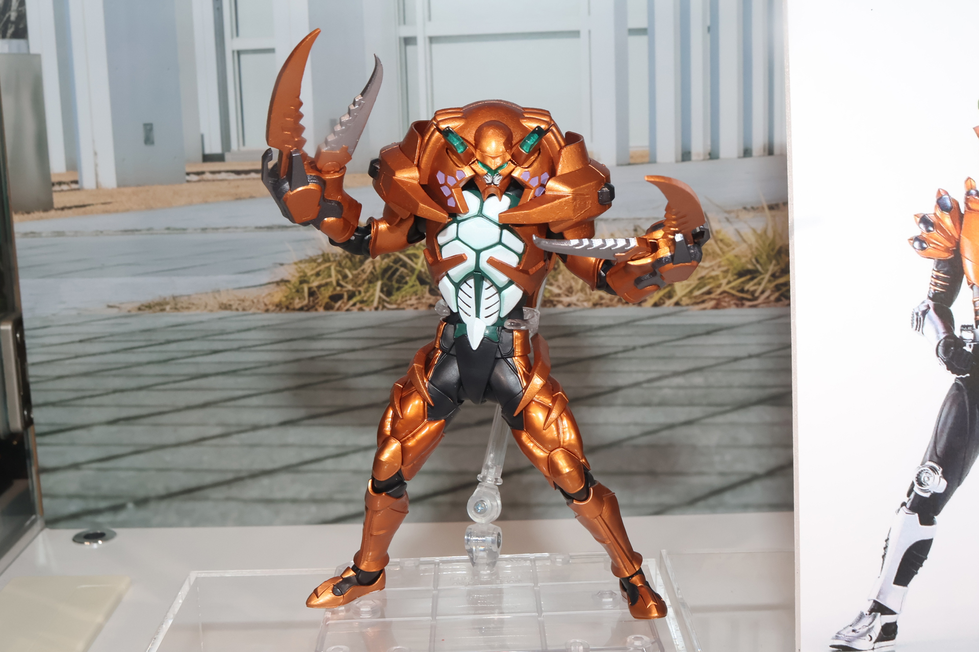 S.H.Figuarts（真骨彫製法）ボルキャンサー＆仮面ライダーシザースオプションパーツセット。2027年4月発送予定（1次予約分）。価格は13,200円。プレミアムバンダイ販売商品