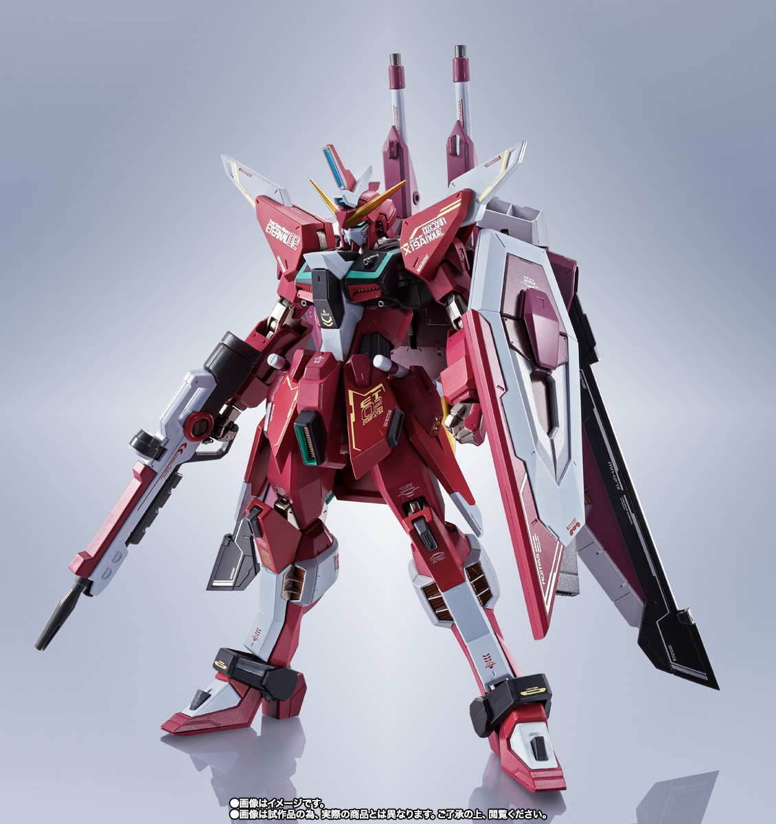 「METAL ROBOT魂 ＜SIDE MS＞ インフィニットジャスティスガンダム 20th Anniversary Ver.」（2023年12月 発送/魂ウェブ限定商品）