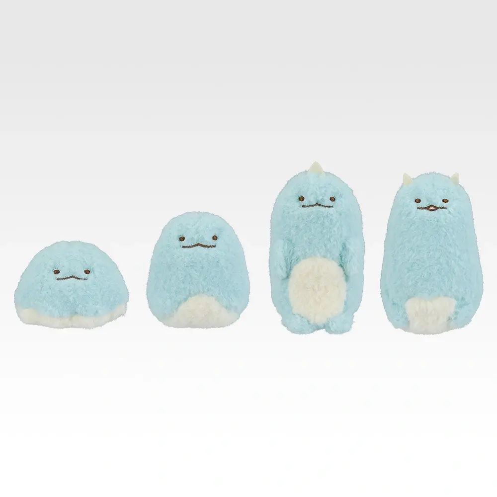 A賞：ぬいぐるみ進化セット（とかげ）