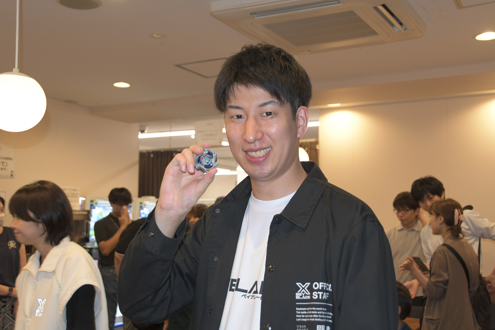 タカラトミーのキャラクタービジネス本部 グローバルベイブレード事業室の髙坂遊太氏