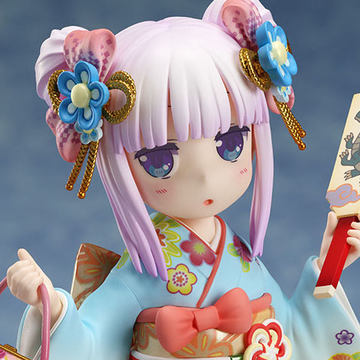小林さんちのメイドラゴン」から晴れ着姿の「カンナ」の