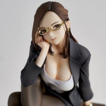 よむタイツ」より、奥墨ユイコ先生がバニー姿でフィギュア化