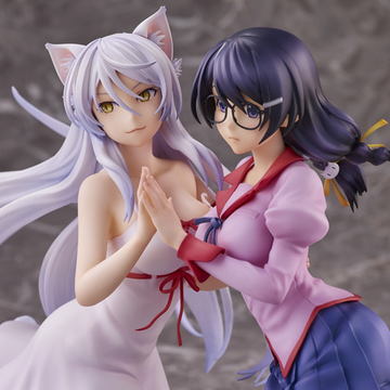 猫物語　羽川翼 2体セット　フィギュア Amazon | ユニオンクリエイティブ(UNION CREATIVE) 『猫物語