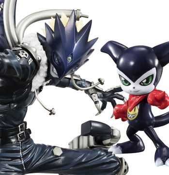 デジモンアドベンチャー」よりグレイモンと八神太一のフィギュア
