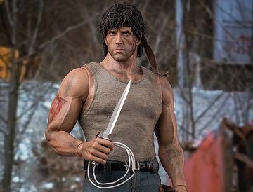 映画「ランボー」に登場するジョン・ランボーを1/6で再現した