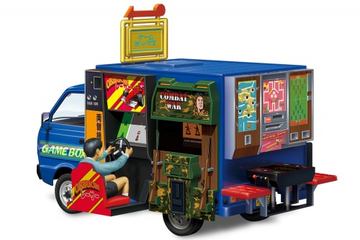 アオシマ、プラモデル「1/24 移動販売」第1弾「魚屋さん」出荷