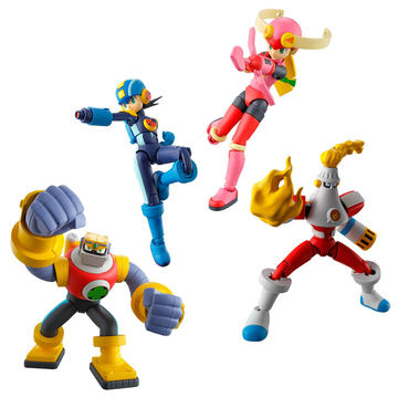 まとめ売り ロックマン11 プラモデル イーカプコン |プラモデル「ロックマン -ロックマン11Ver