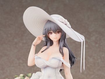 アズールレーン」よりサマーベッドで夏を満喫するジュリオ