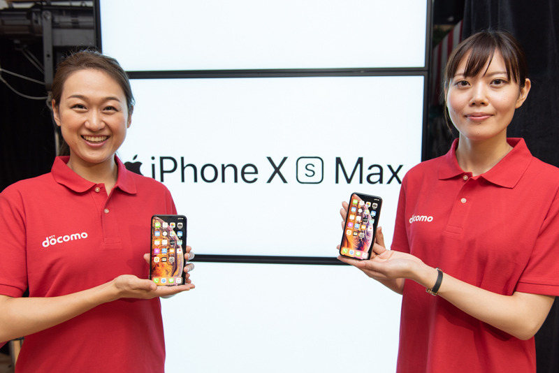 ドコモの発売記念セレモニー