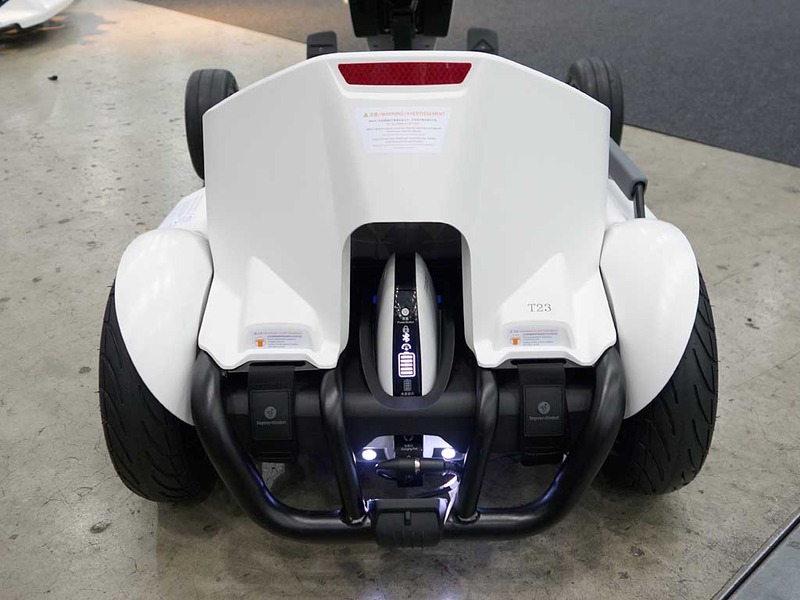 後輪部分にNinebot mini Proが収められている