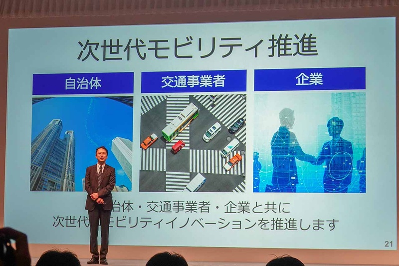 MONETでは地方の抱える課題解決を、自動運転を軸にした技術で解決することを目指す。