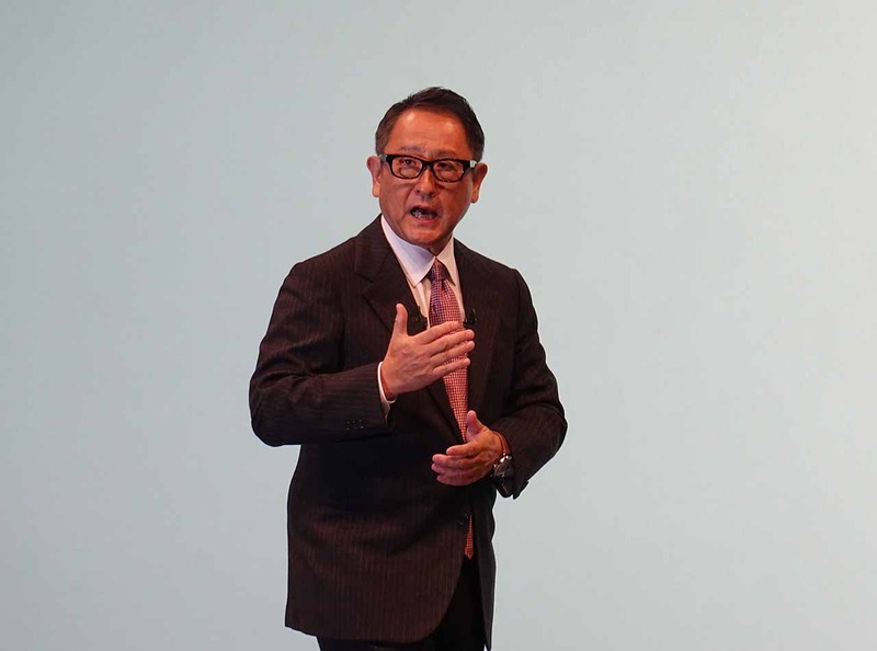 トヨタ自動車の豊田章男社長