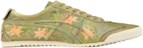 紅葉モチーフのオニツカタイガー大山友禅染スニーカー - Impress Watch