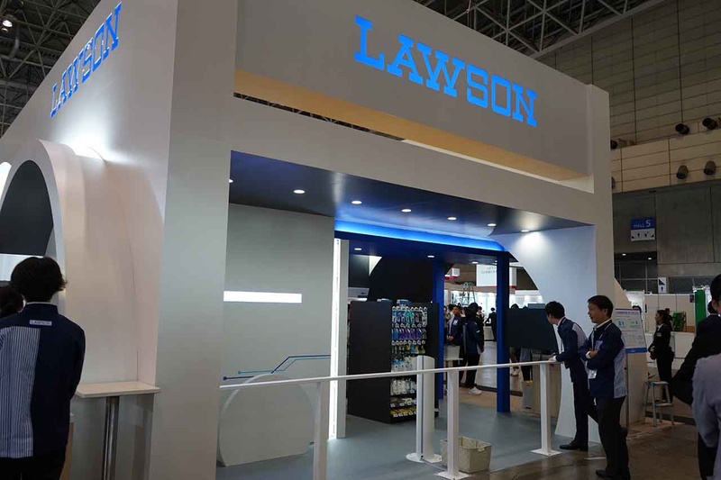 ローソンのCEATECウォークスルー決済店舗