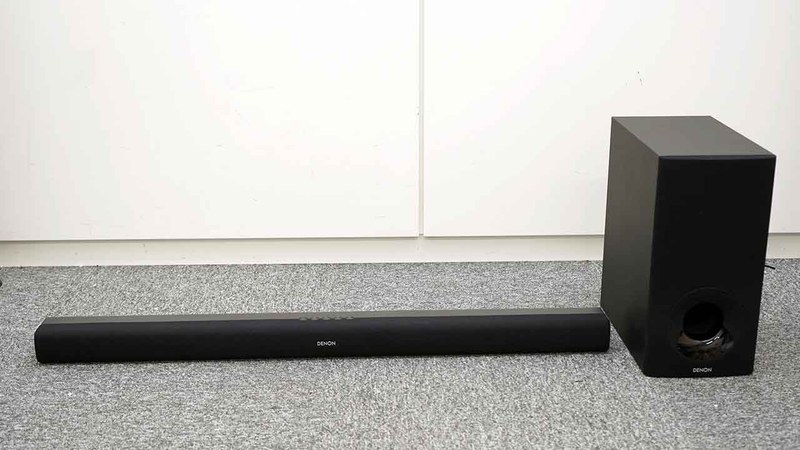 バースピーカーとサブウーファーがセットになった「DHT-S316」