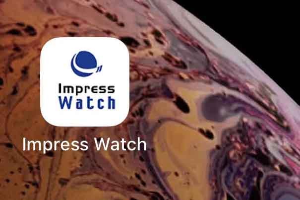 スマホのホーム画面にImpress Watchのショートカット登録