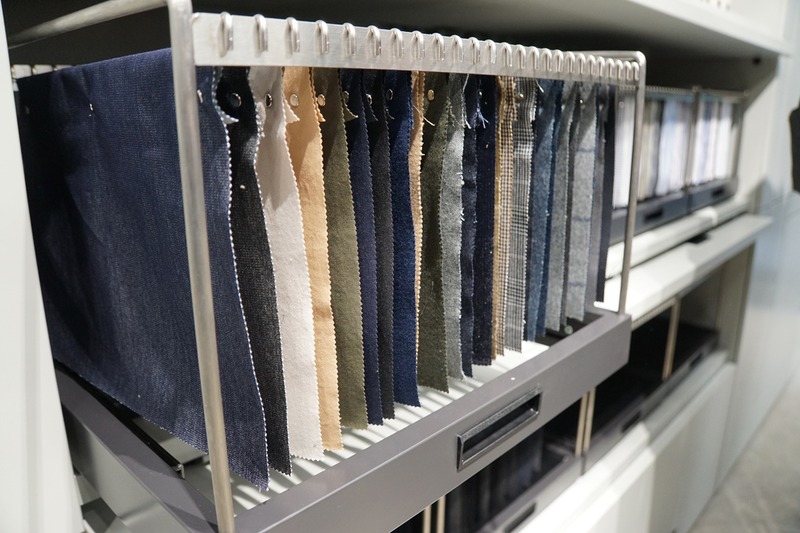 生地のサンプル