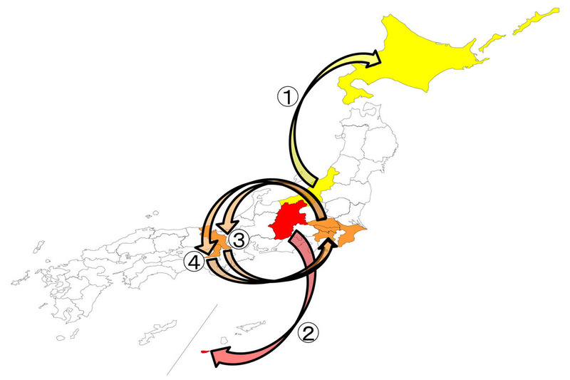 ドライバーが兼業する地域