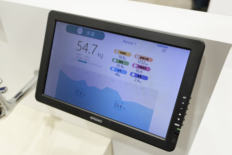 将来的にはこのように計測結果を外部ディスプレイに表示する仕組みも用意したいとしている