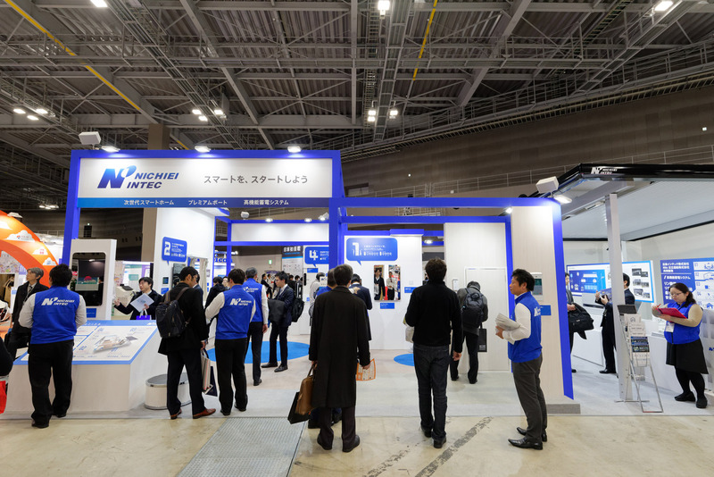 日栄インテックのブース