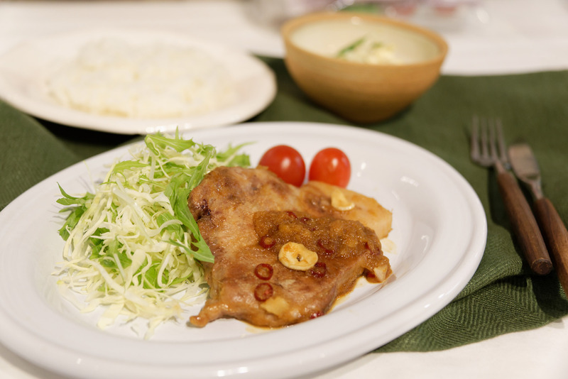 ピリ辛ポークジンジャー