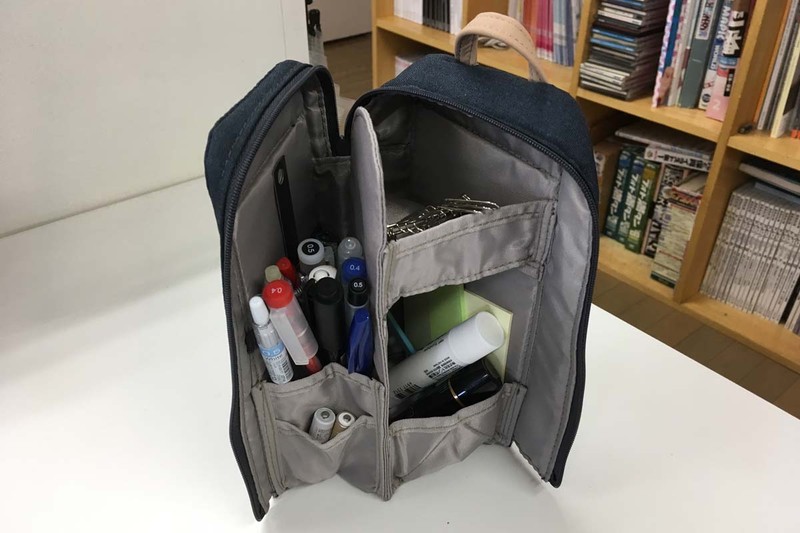 長さや形状別に収納でき、モノの居場所を視覚化しやすい