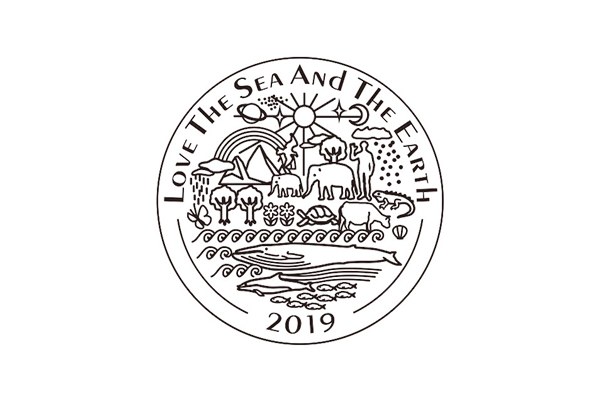 “Love The Sea And The Earth”シンボルマーク