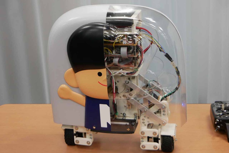 振動を吸収するスタビライザーやバランスを制御するロボ